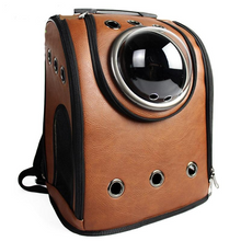 Load image into Gallery viewer, New Leather Space Capsule Pet Cat